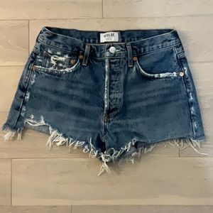 A GOLDE denim shorts size 28